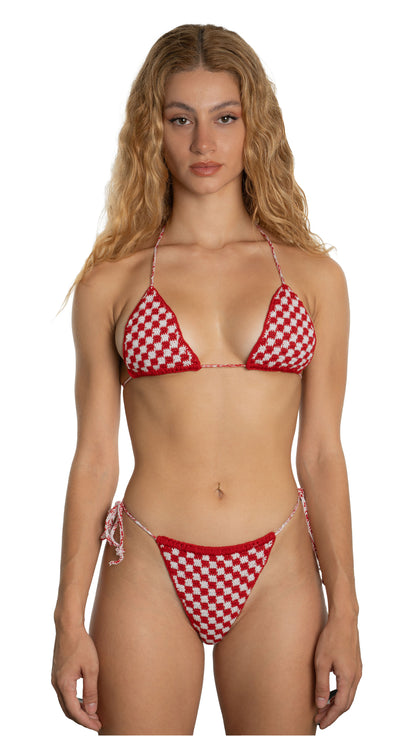 Crochet Red Bikini